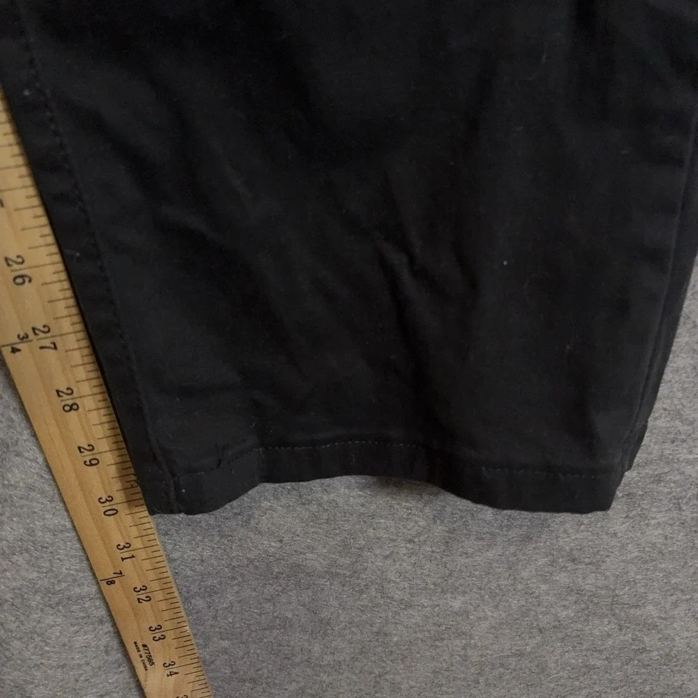 Lee Extreme Comfort Chino Pants Mens 36x30 Black Straight Fit Stretch
